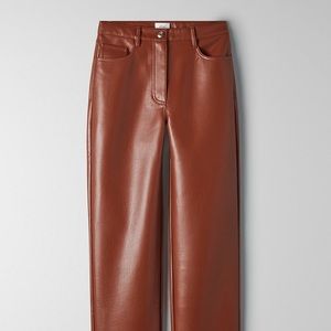 Wilfred Melina Long Pant in Cognac (NWT)